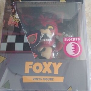 Yootooz FNAF Flocked Foxy Vinyl Figure Five Nights at Freddy's